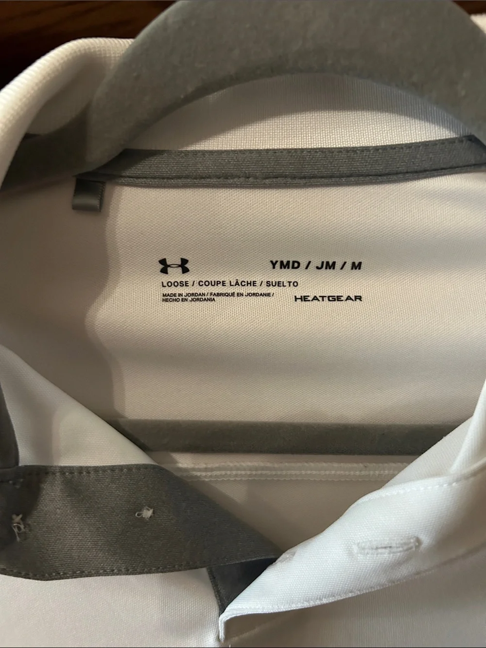 Under Armour White Boys' Short-Sleeve Performance Polo